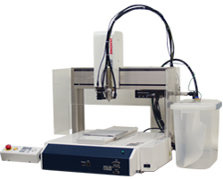 Tisch-Roboters JR3000ERT mit Nutzentrenner